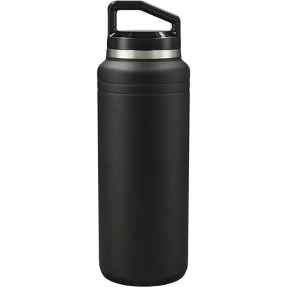 Rear View of Black Arctic Zone® Titan Thermal HP® Copper Bottle 32oz plain