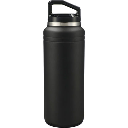 Rear View of Black Arctic Zone® Titan Thermal HP® Copper Bottle 32oz plain