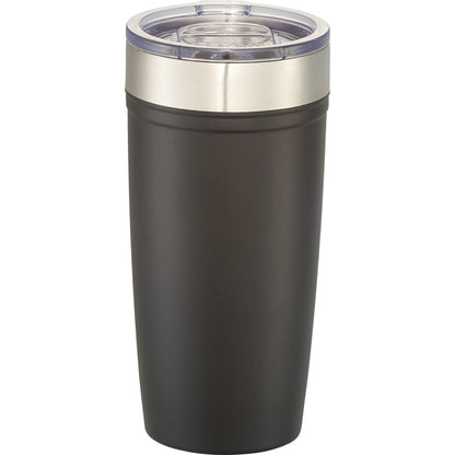 Rear View of Black Arctic Zone® Titan Thermal HP® Copper Tumbler 20oz plain