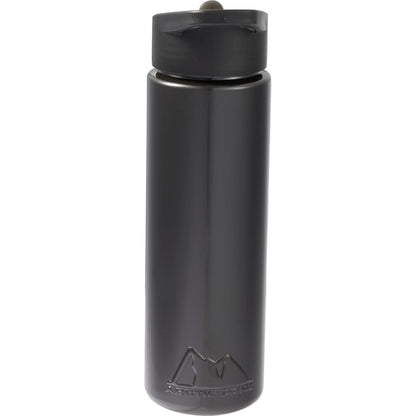 Rear View of Black Arctic Zone Tritan Renew  Metalike Bottle 28oz