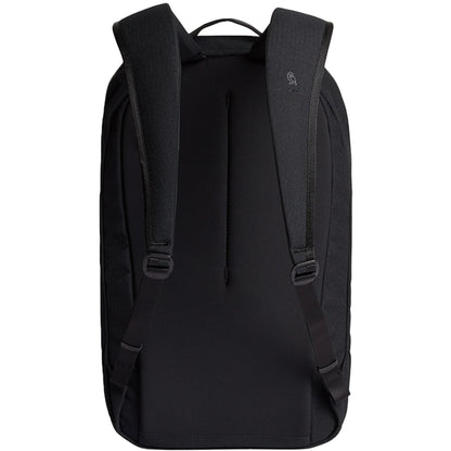Rear View of Black Bellroy Via 16" Computer Backpack plain