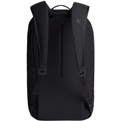 Rear View of Black Bellroy Via 16" Computer Backpack plain