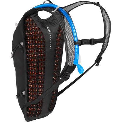Rear View of Black Camelbak Classic Light 70 oz Pack