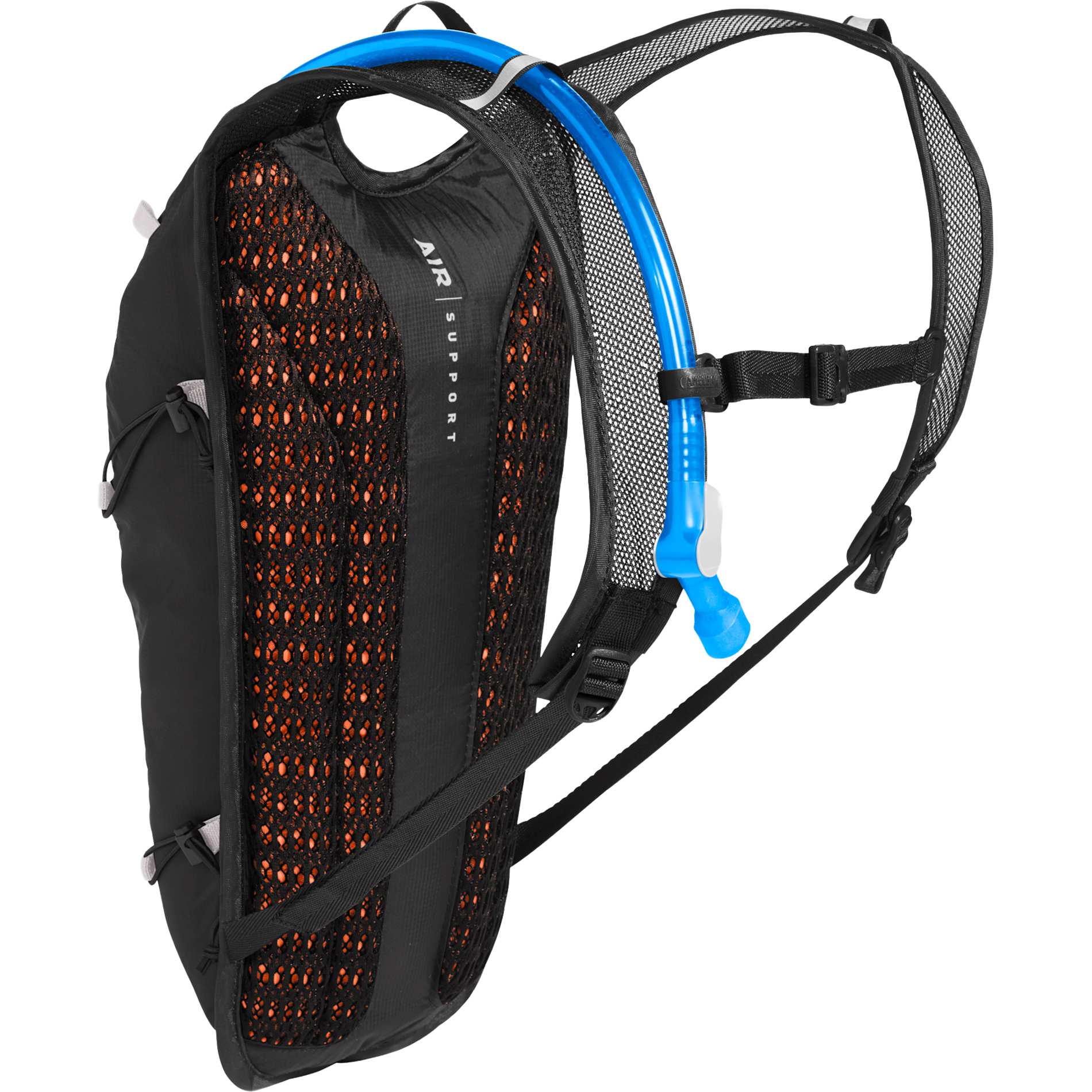 Rear View of Black Camelbak Classic Light 70 oz Pack