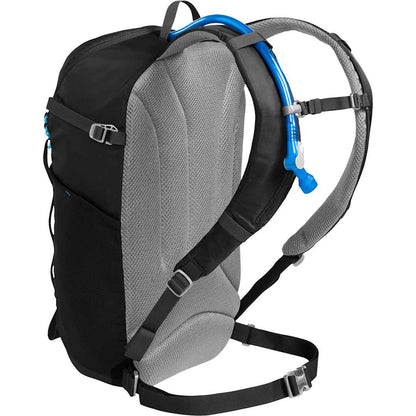Rear View of Black Camelbak Cloudwalker 18 Hydration Pack