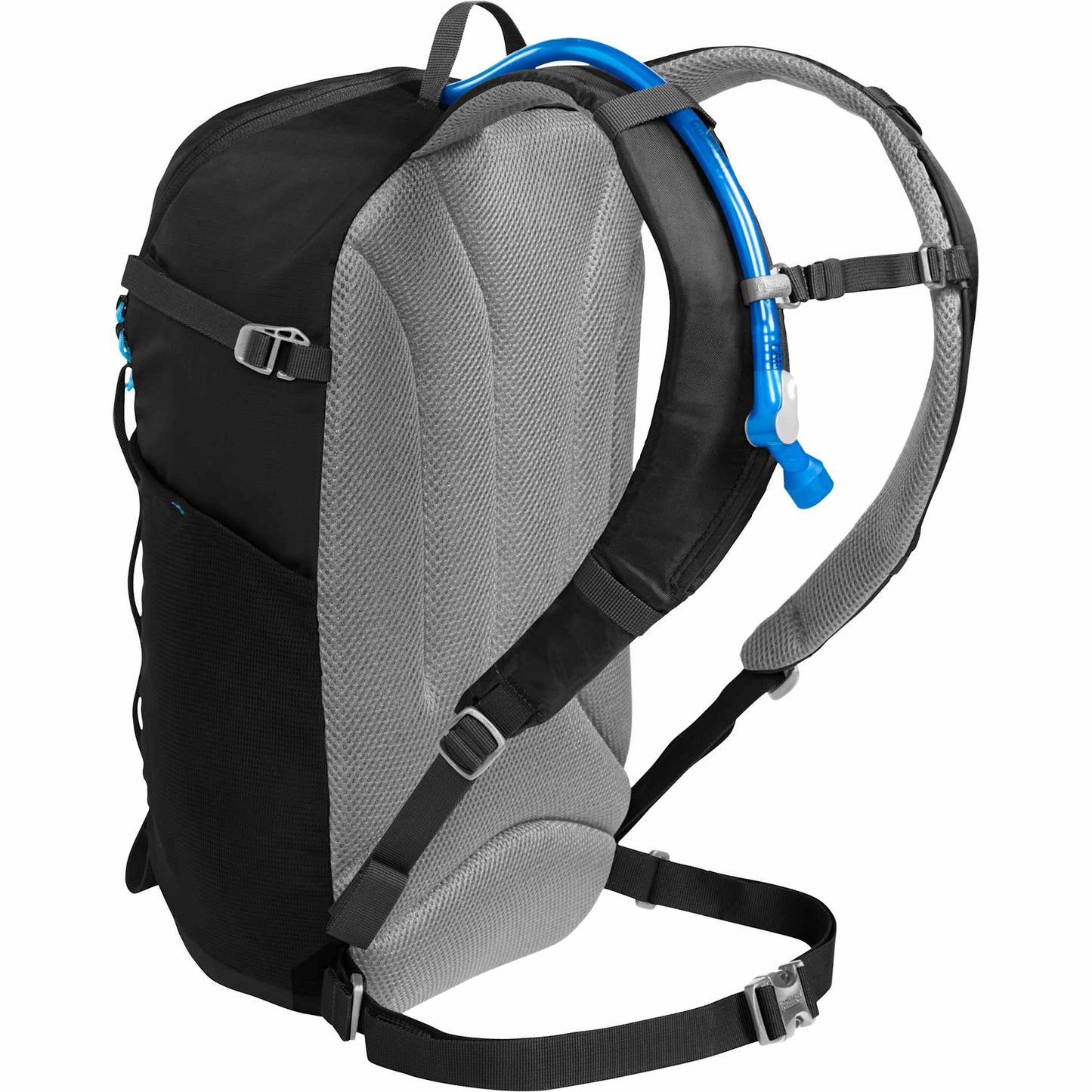 Rear View of Black Camelbak Cloudwalker 18 Hydration Pack