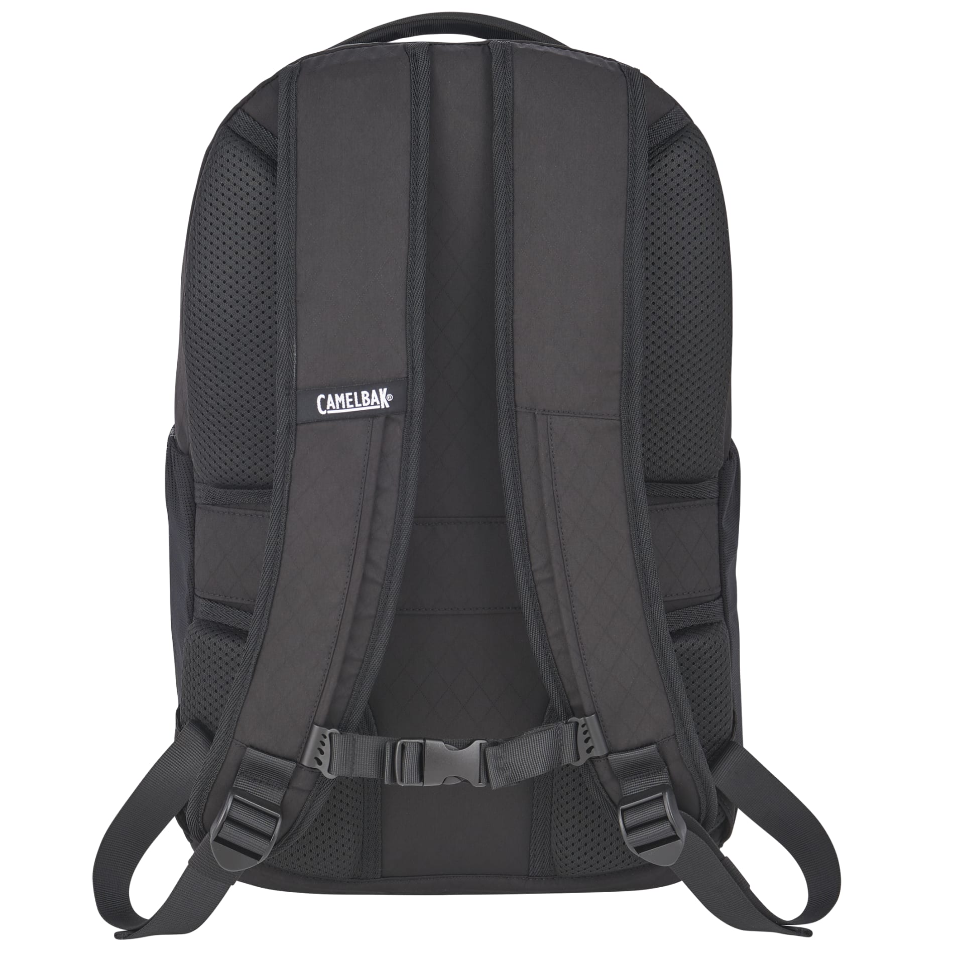 Rear View of Black CamelBak DEN 15" Laptop Backpack