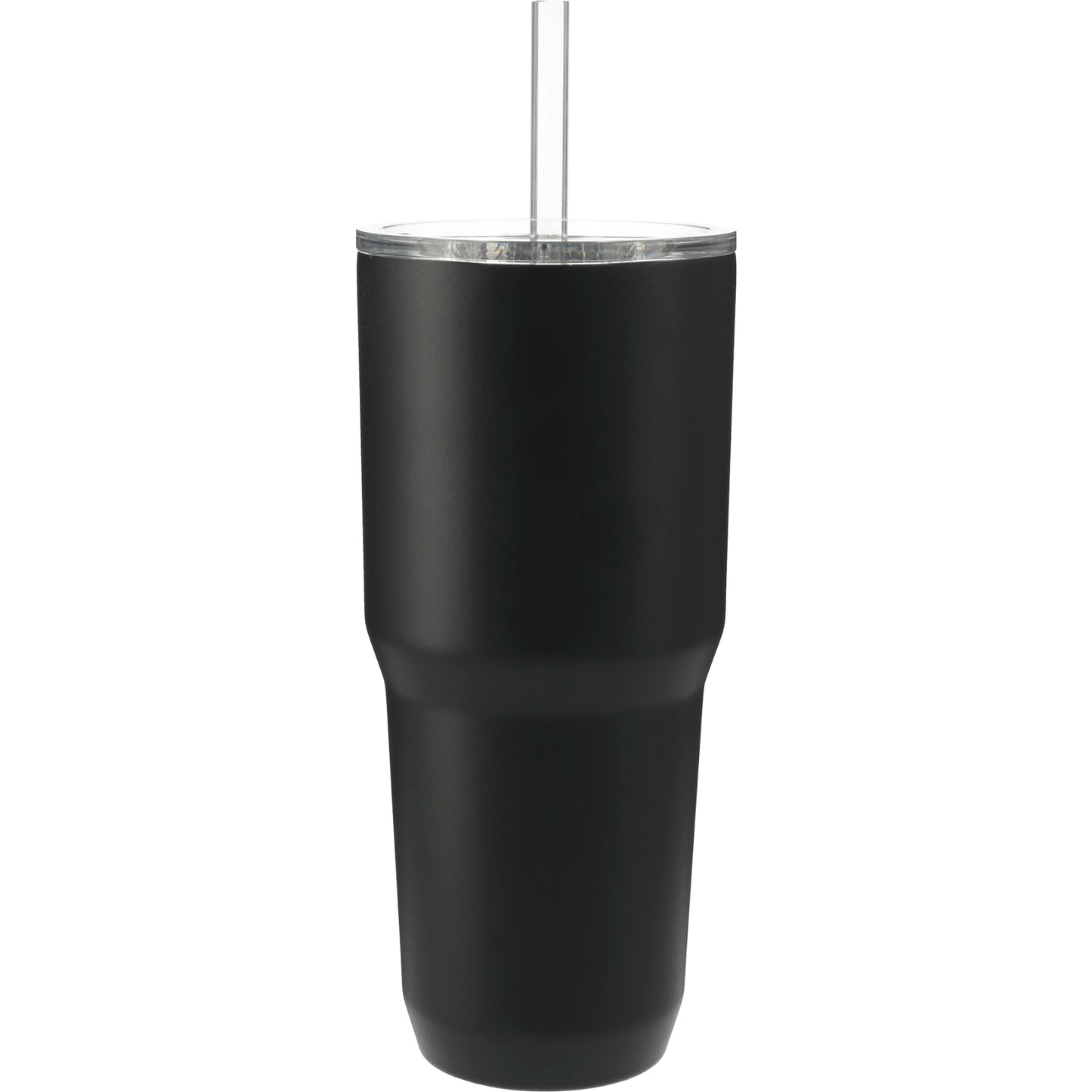 Rear View of Black CamelBak Straw Tumbler 30oz