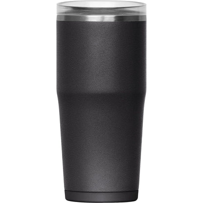Rear View of Black Camelbak Thrive Leakproof Tumbler 20oz plain