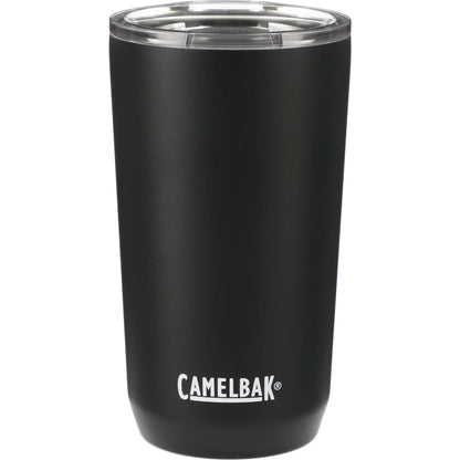 Rear View of Black CamelBak Tumbler 16oz plain
