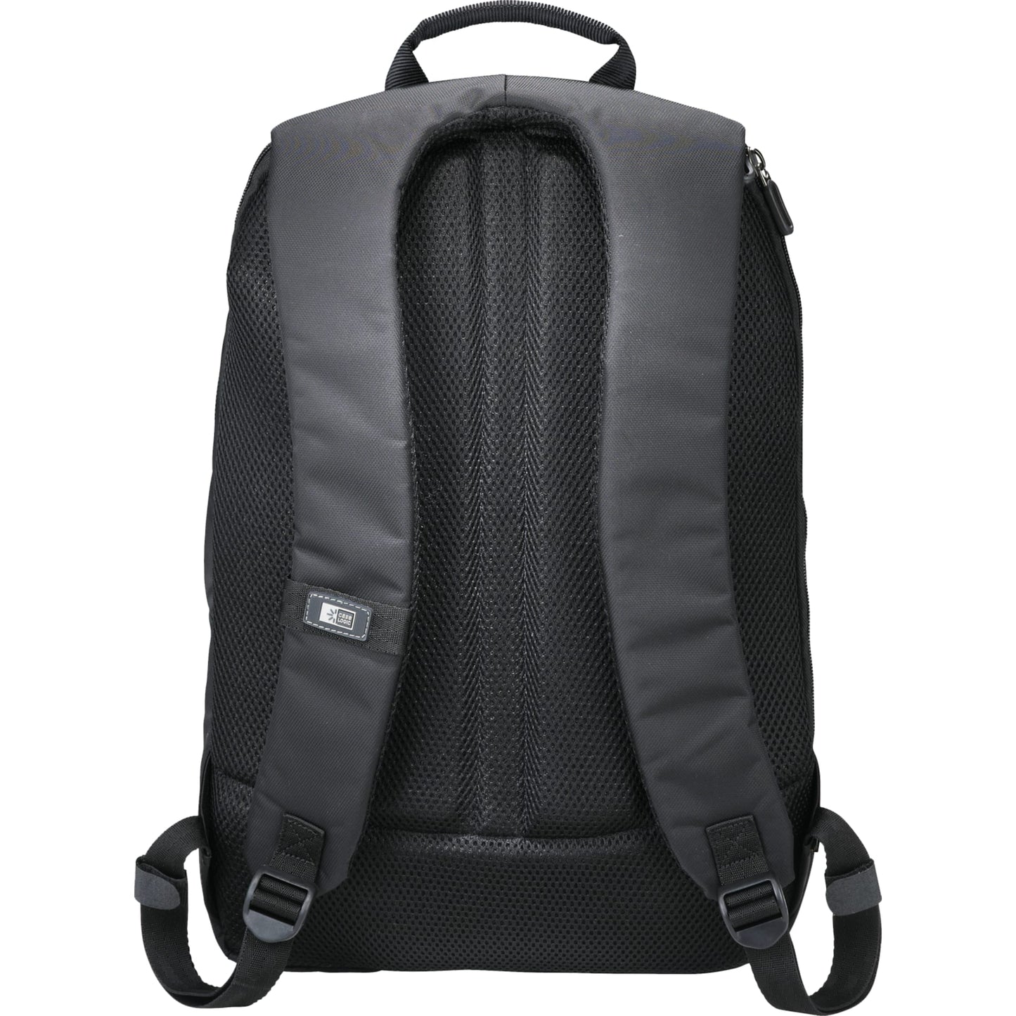 Rear View of Black Case Logic 15" Computer and Tablet Backpack