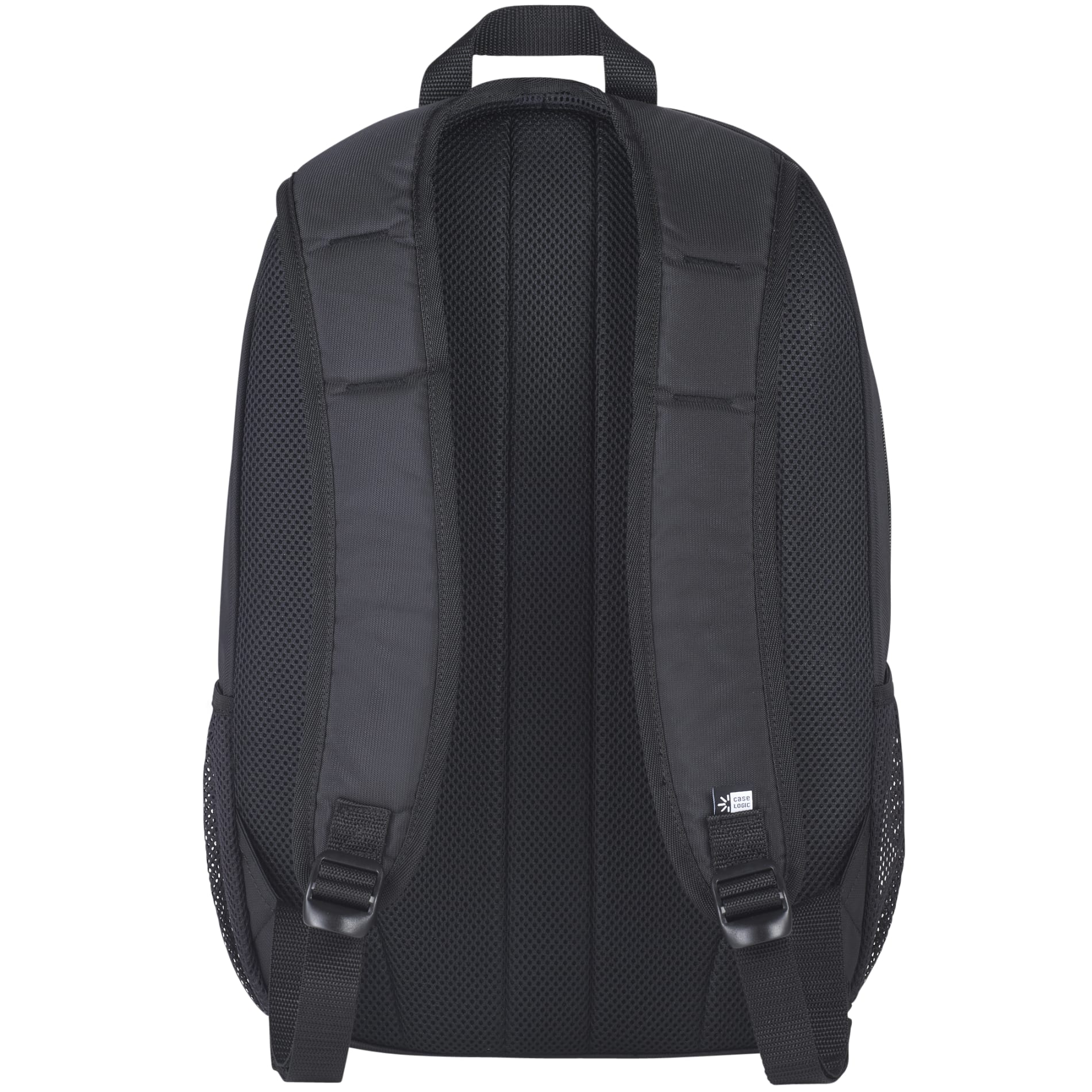 Rear View of Black Case Logic Jaunt Recycled 15" Computer Backpack