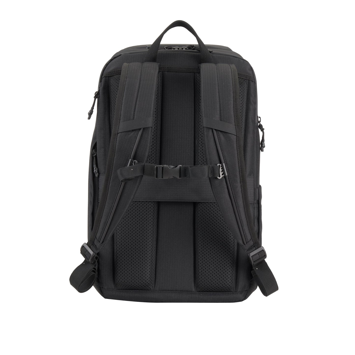 Rear View of Black Elleven Orion Recycled 15" Laptop Backpack