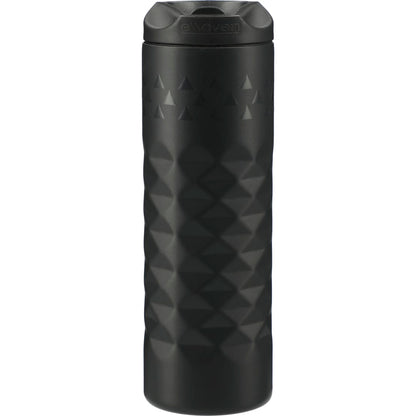 Rear View of Black elleven™ Leak Proof Copper Vacuum Tumbler 16oz
