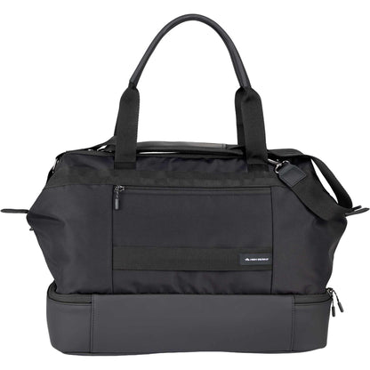 Rear View of Black High Sierra Courier Duffle