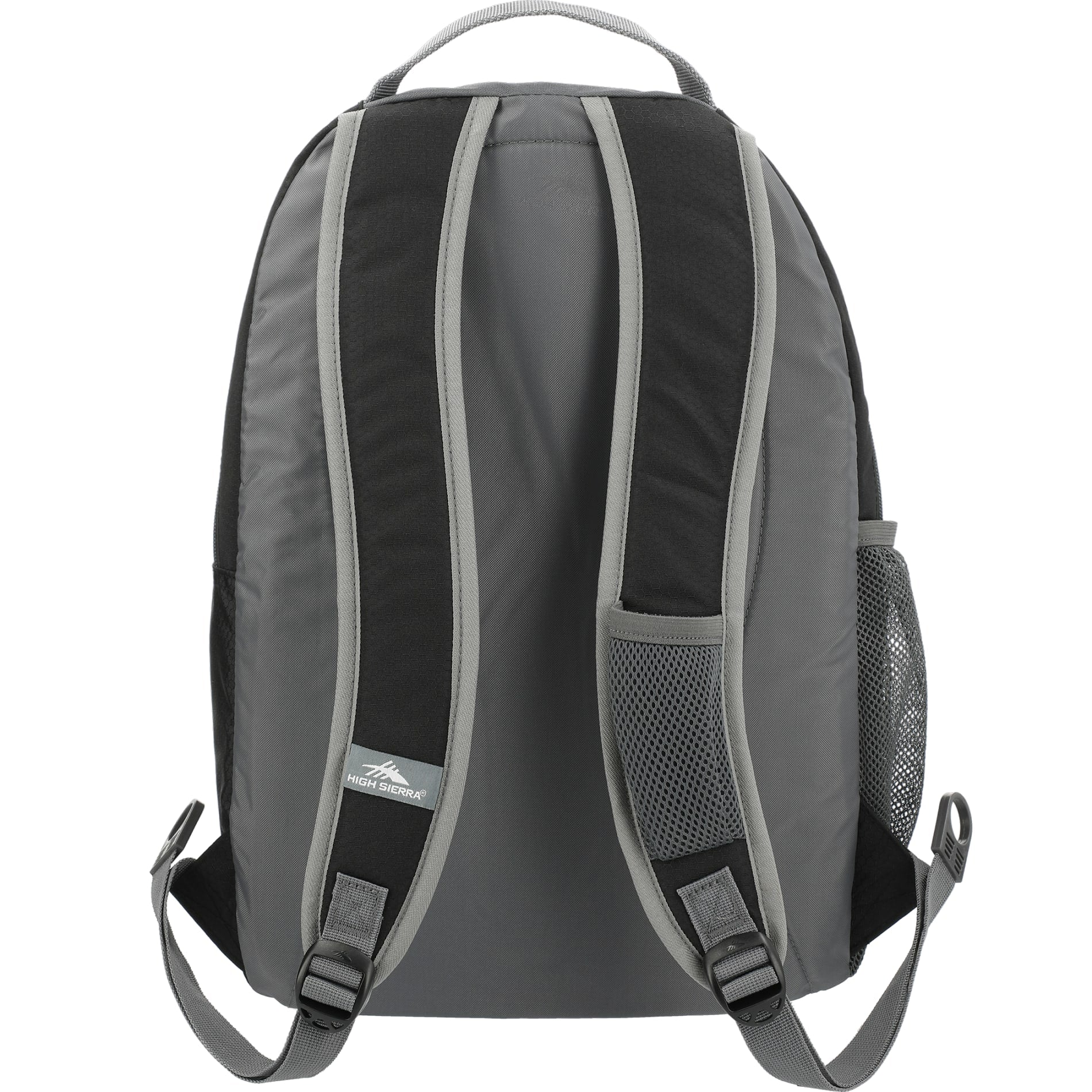 Rear View of Black High Sierra Curve Backpack