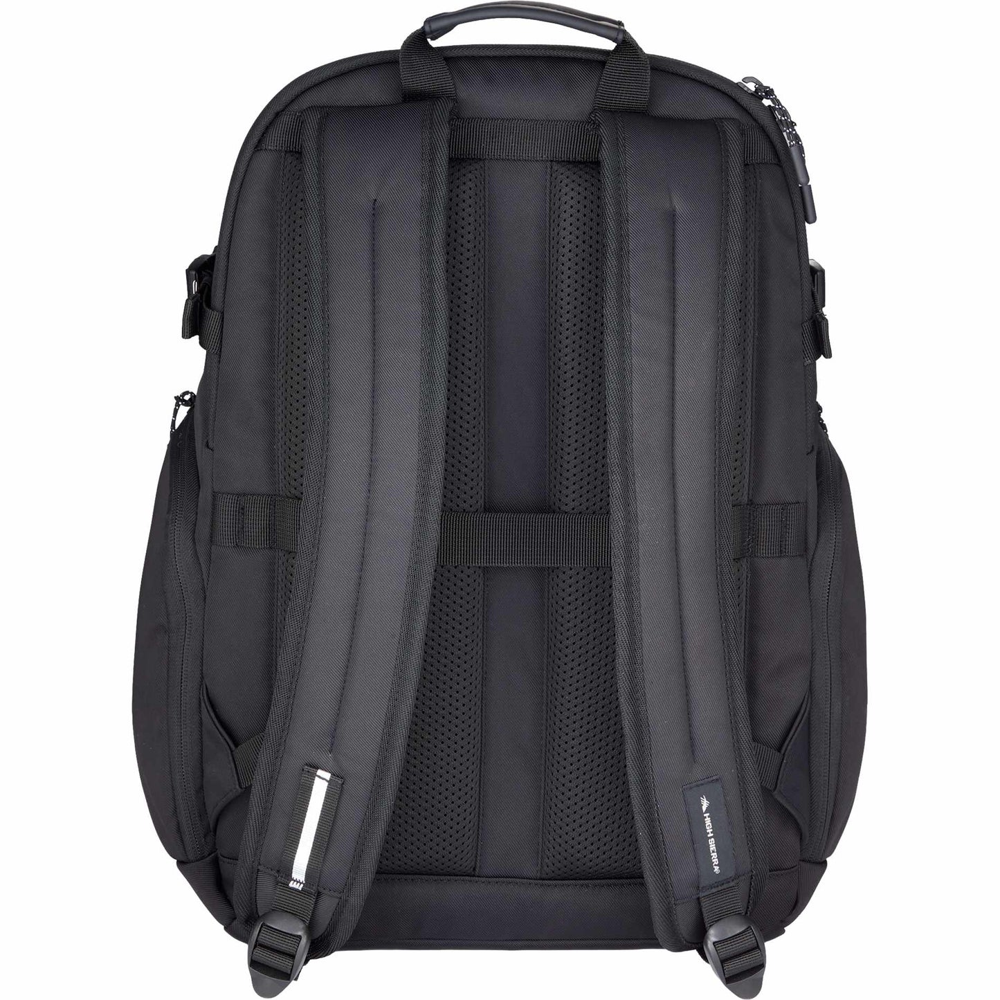 Rear View of Black High Sierra Daily Pro Backpack