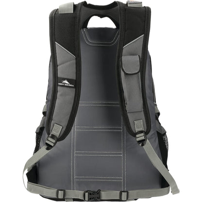 Rear View of Black High Sierra Loop Backpack