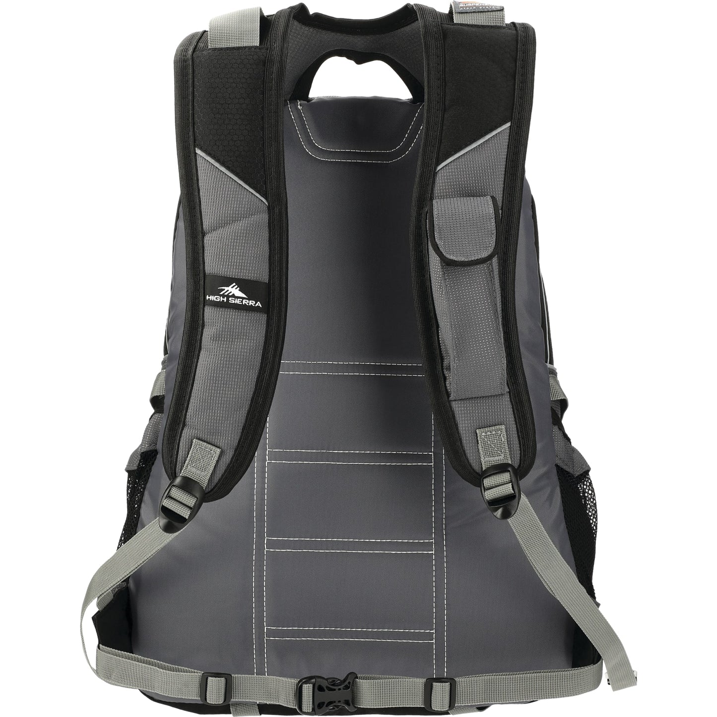 Rear View of Black High Sierra Loop Backpack
