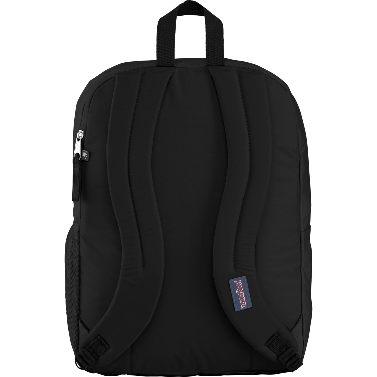 Rear View of Black JanSport Big Student 15" Computer Backpack
