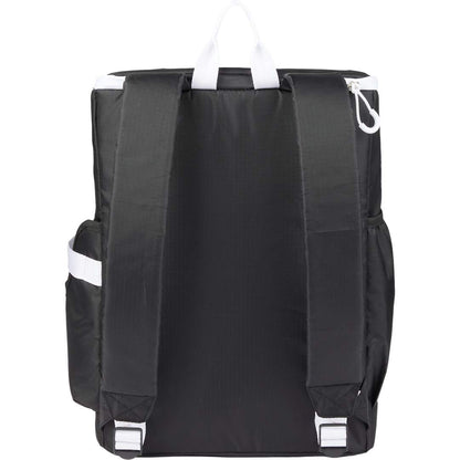 Rear View of Black Kade 24 Can Backpack Cooler