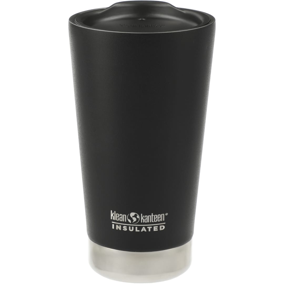 Rear View of Black Klean Kanteen Eco Insulated Tumbler 16oz
