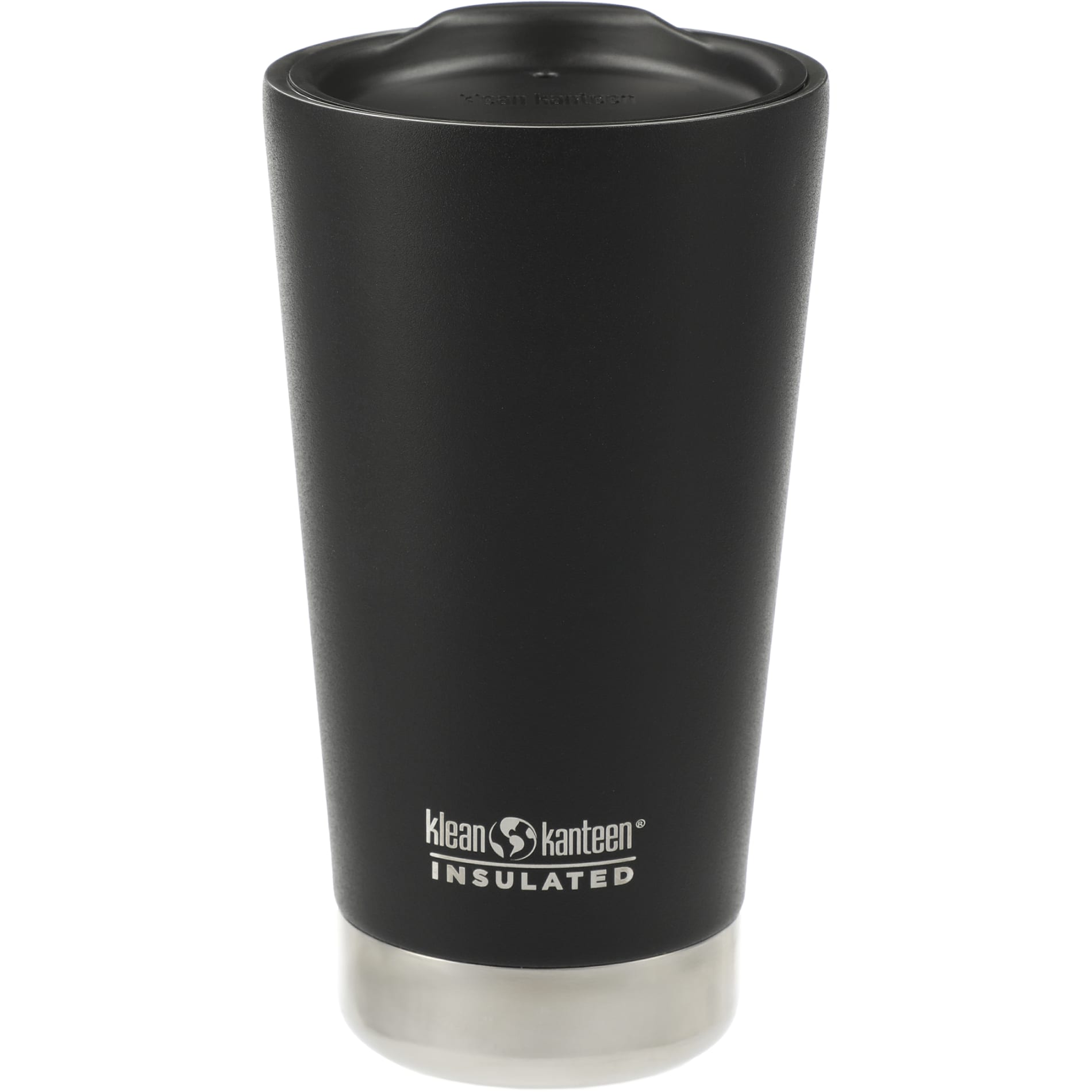 Rear View of Black Klean Kanteen Eco Insulated Tumbler 16oz