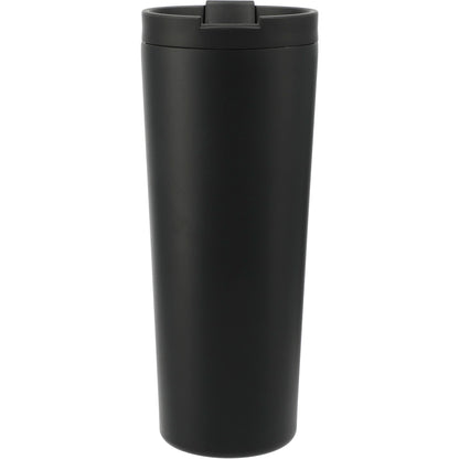 Rear View of Black Maia 2-in-1 Copper Vacuum Tumbler Kit 24oz