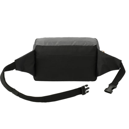Rear View of Black NBN Trailhead Recycled Fanny Pack