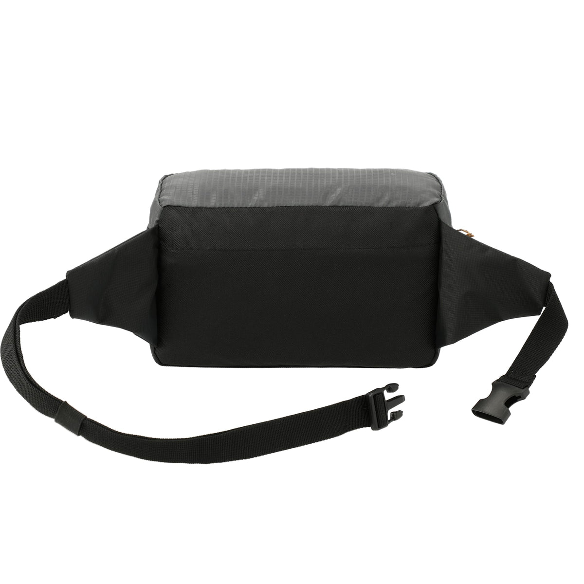 Rear View of Black NBN Trailhead Recycled Fanny Pack
