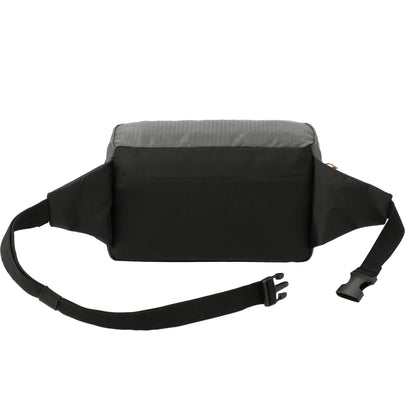 Rear View of Black NBN Trailhead Recycled Fanny Pack
