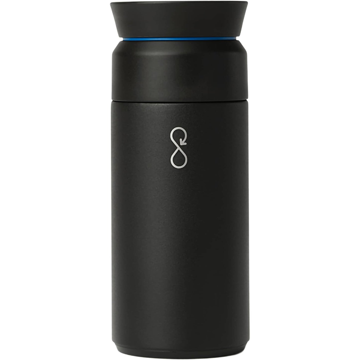 Rear View of Black Ocean Bottle Coffee Flask 350ml