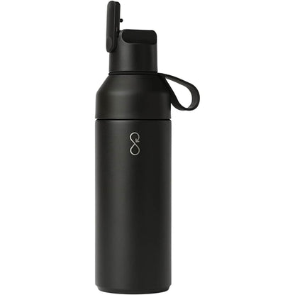 Rear View of Black Ocean Bottle Go Sports Bottle  500ml