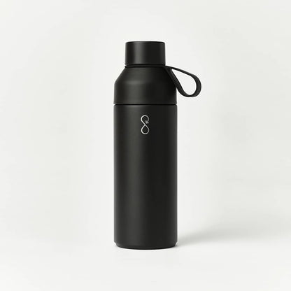 Rear View of Black Ocean Bottle Original 500ml