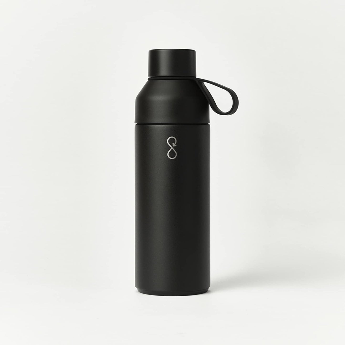 Rear View of Black Ocean Bottle Original 500ml