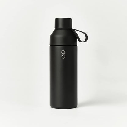 Rear View of Black Ocean Bottle Original 500ml