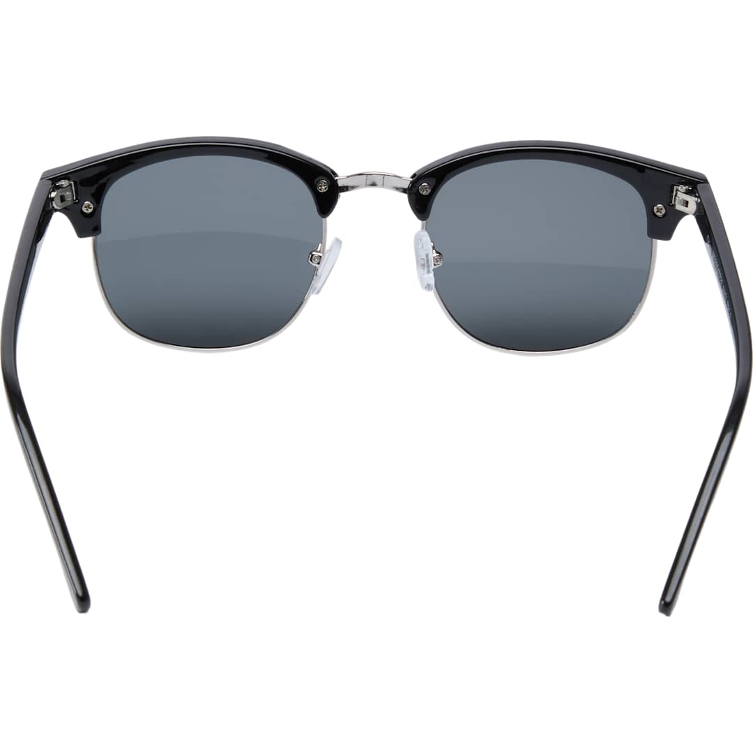 Rear View of Black Palmer Recycled Club Master Sunglassess plain