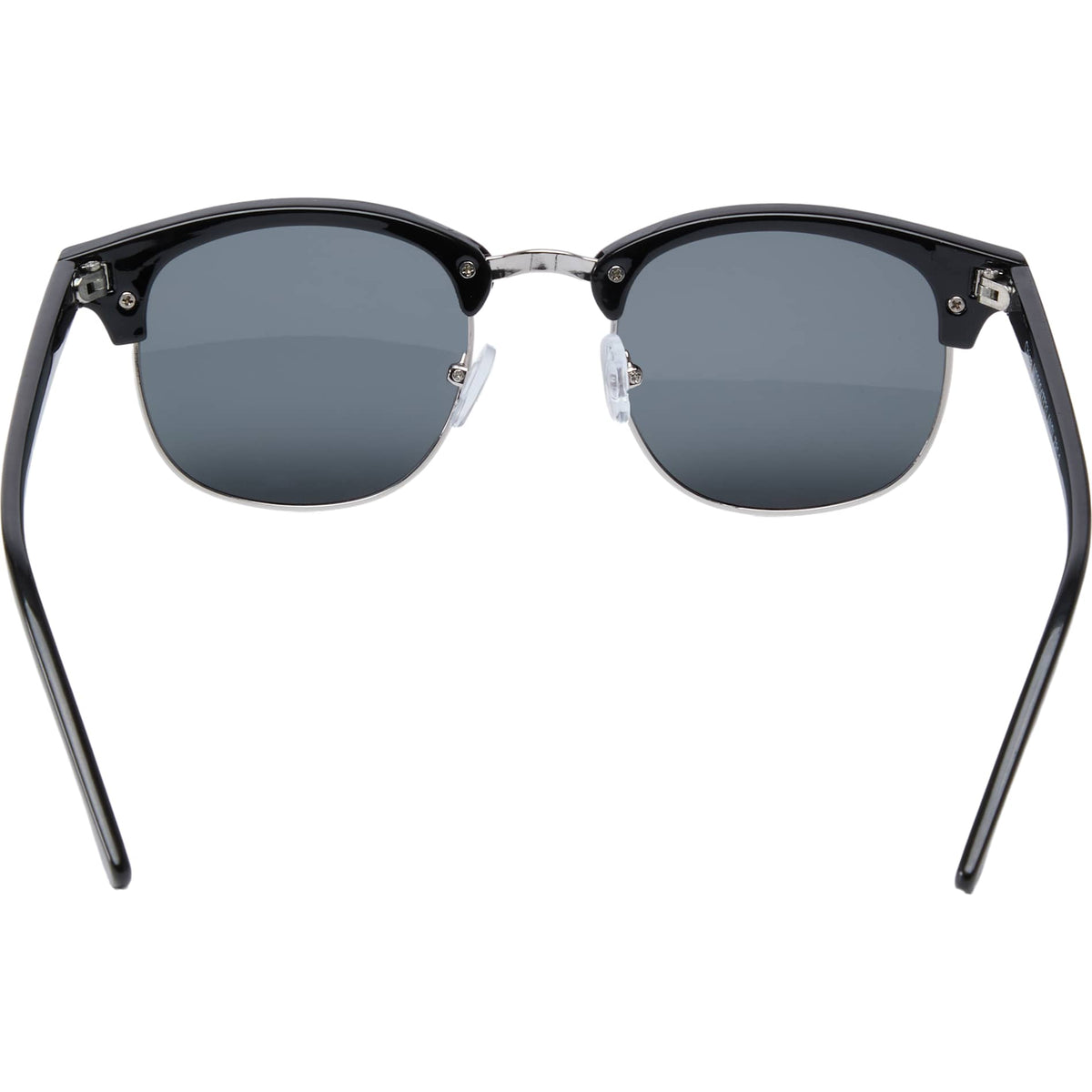 Rear View of Black Palmer Recycled Club Master Sunglassess plain