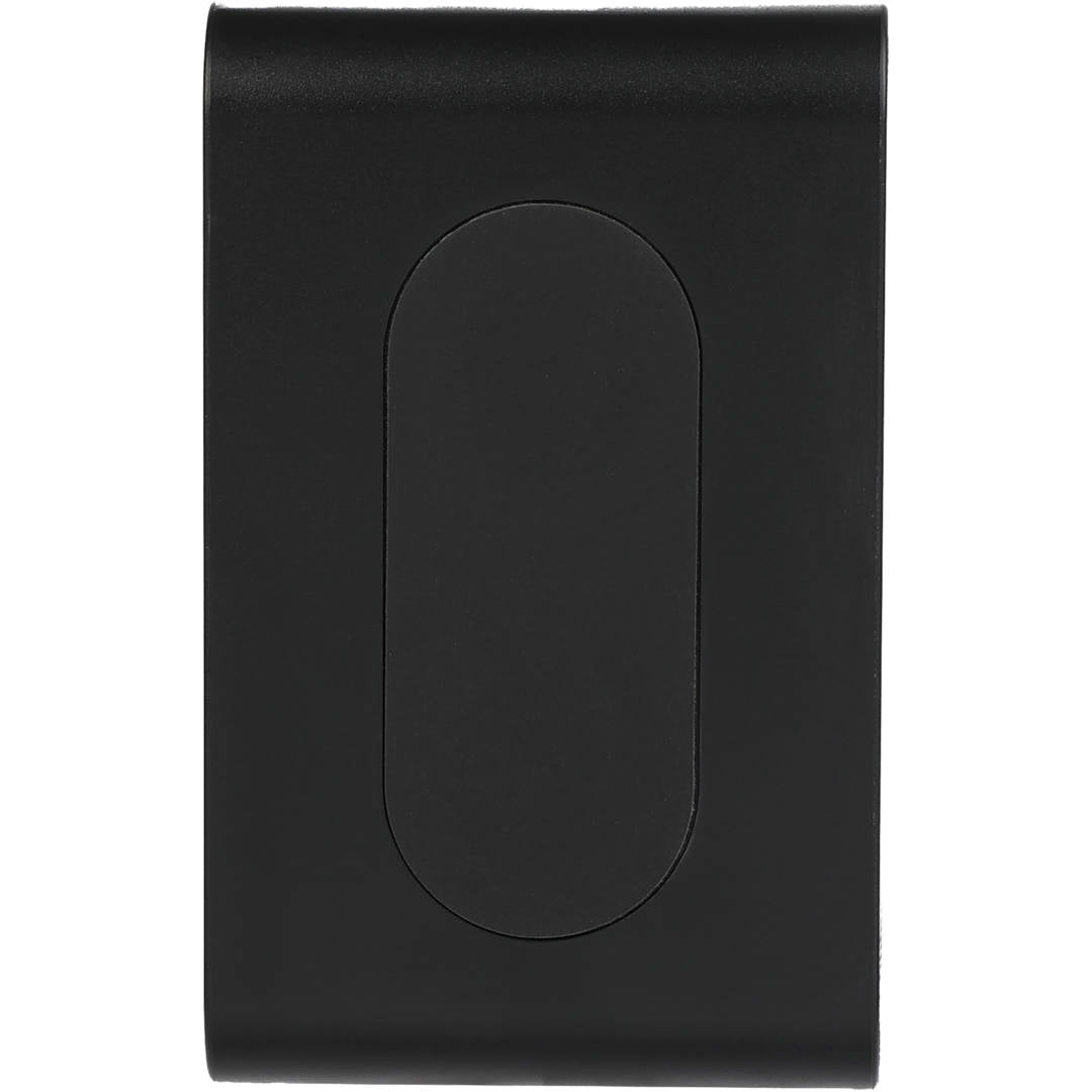Rear View of Black Phone Grip Outdoor Magnetic Bluetooth Speaker