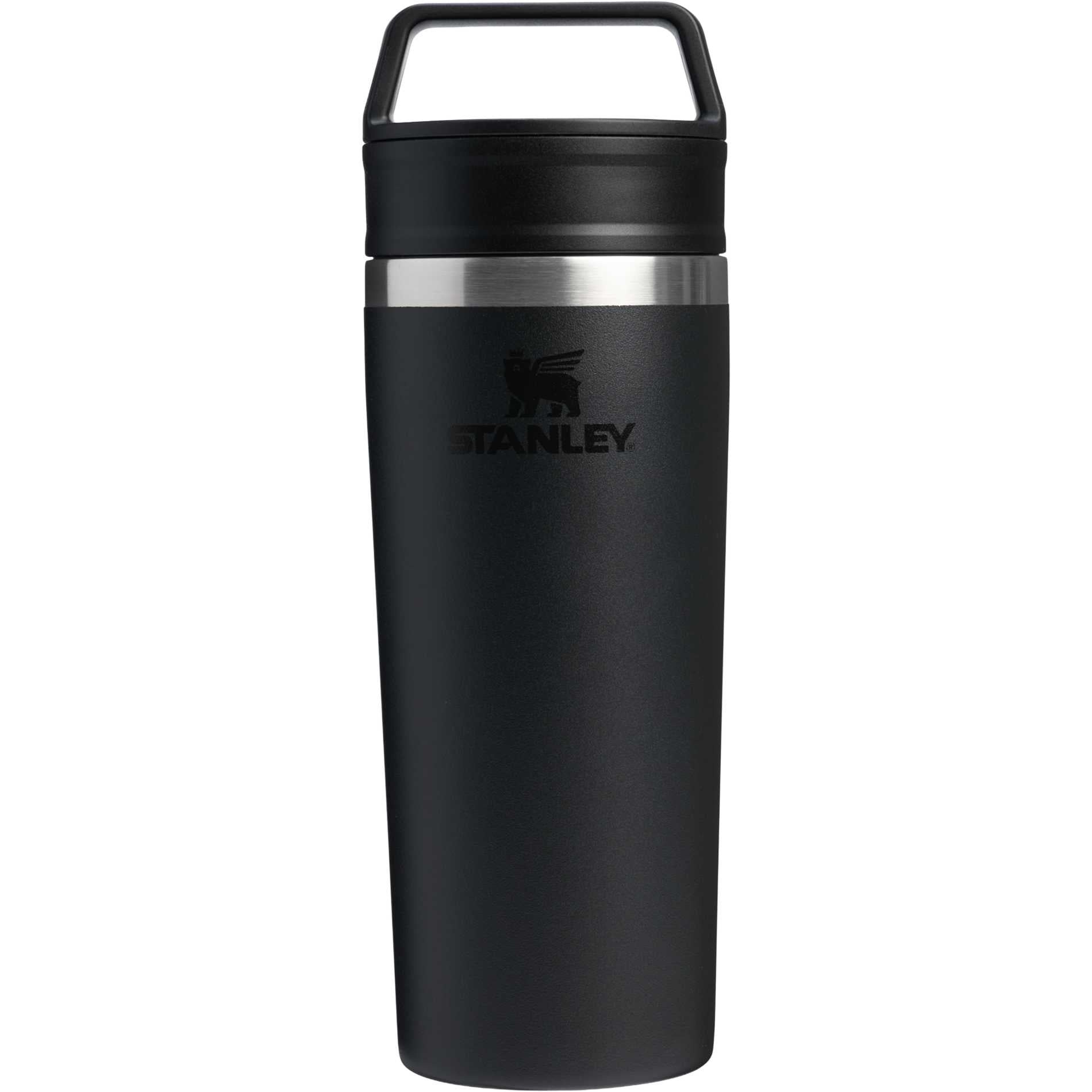 Rear View of Black Stanley Cafe-to-Go Tumbler 16oz