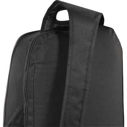 Rear View of Black Summit TSA 15" Computer Sling Backpack