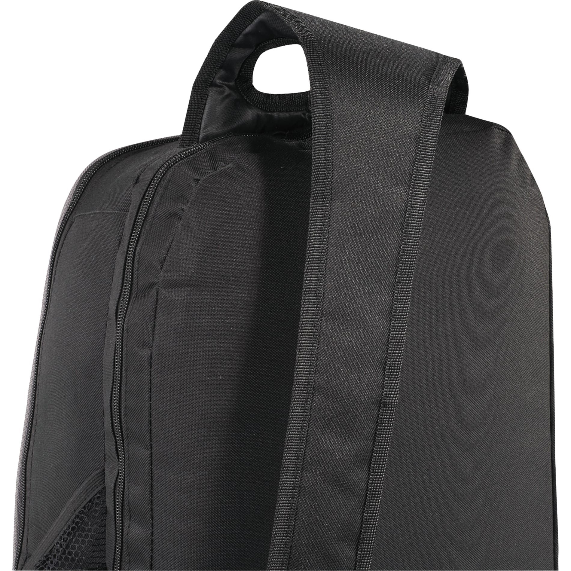 Rear View of Black Summit TSA 15" Computer Sling Backpack