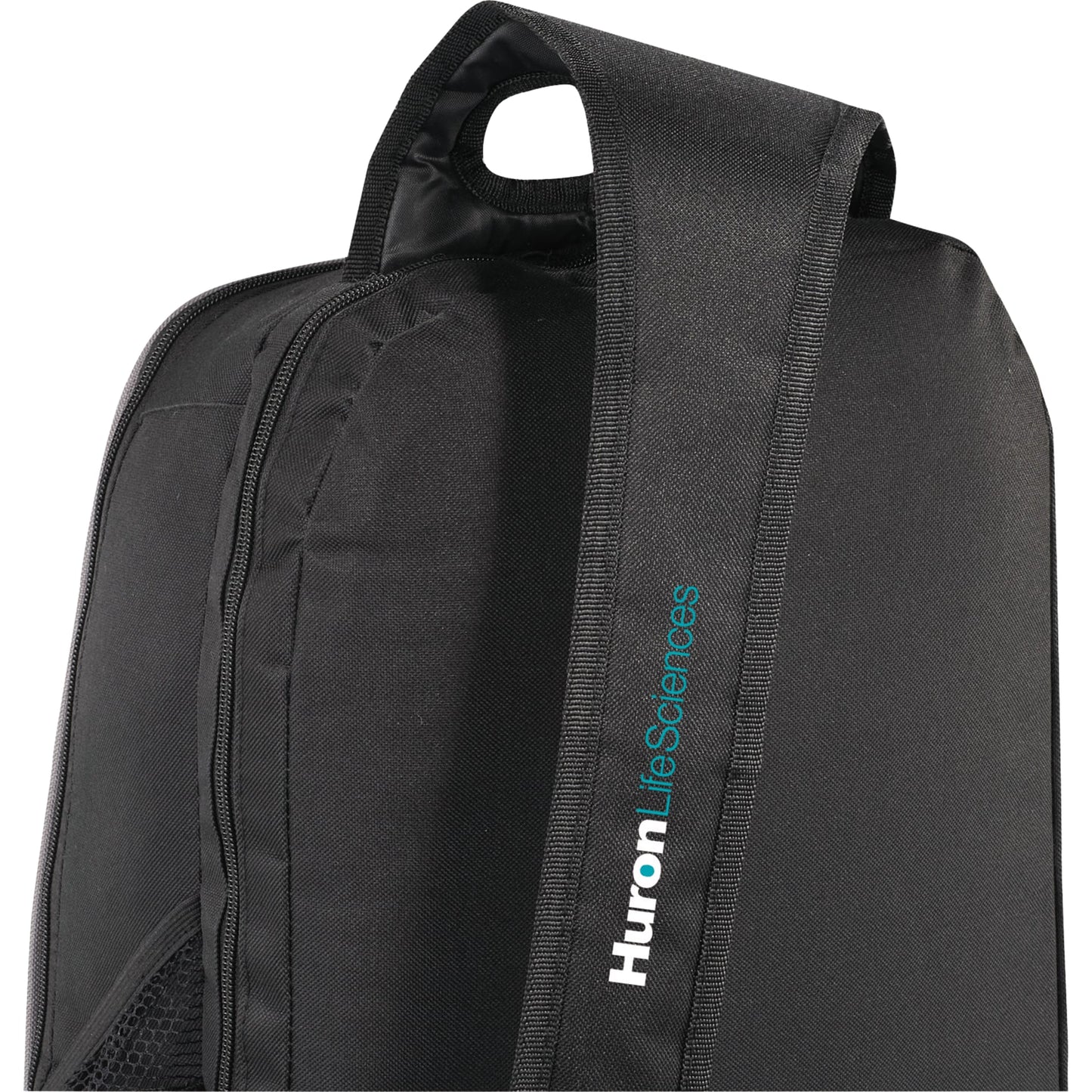 Rear View of Black Summit TSA 15" Computer Sling Backpack