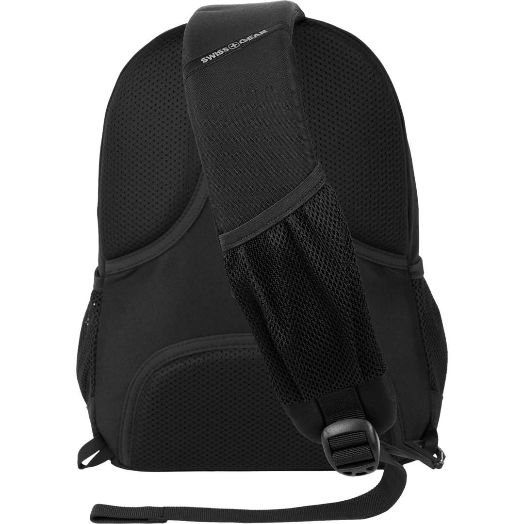 Rear View of Black Swiss Gear Mini Tour Sling Bag