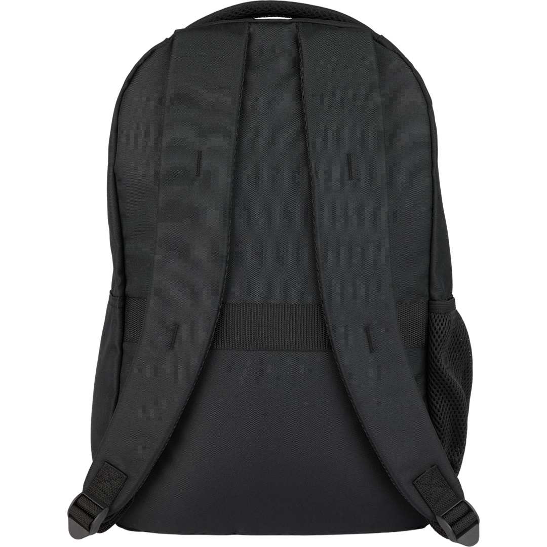 Rear View of Black Taylor Computer Backpack