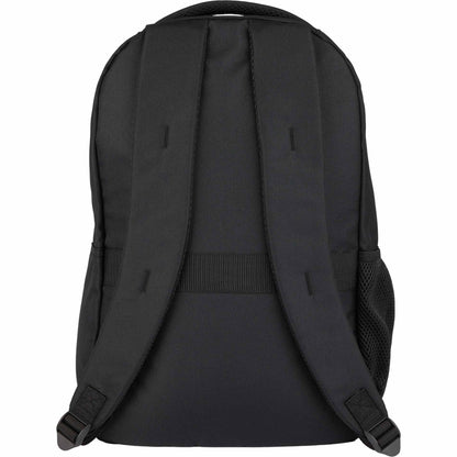 Rear View of Black Taylor Computer Backpack
