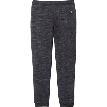 Rear View of Black tentree Atlas Sweatpant - Men's plain