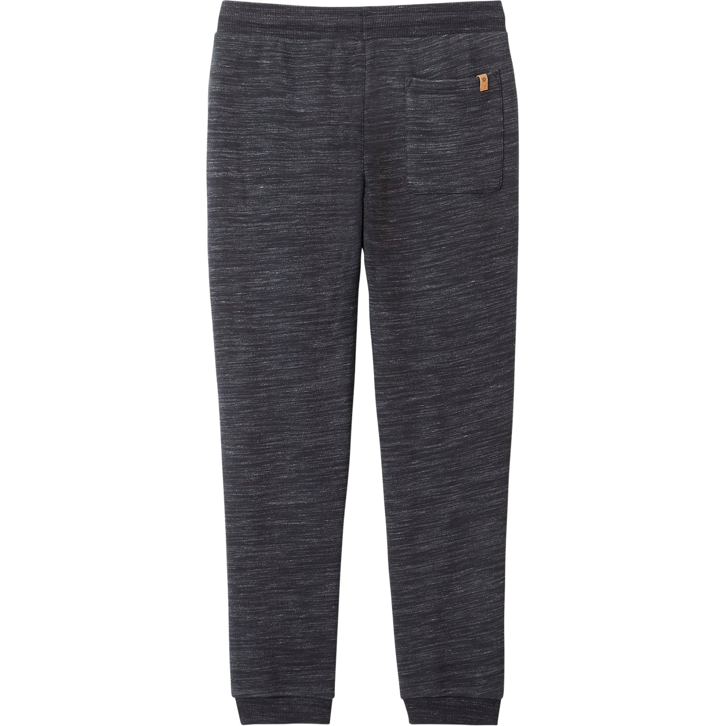 Rear View of Black tentree Atlas Sweatpant - Men's plain