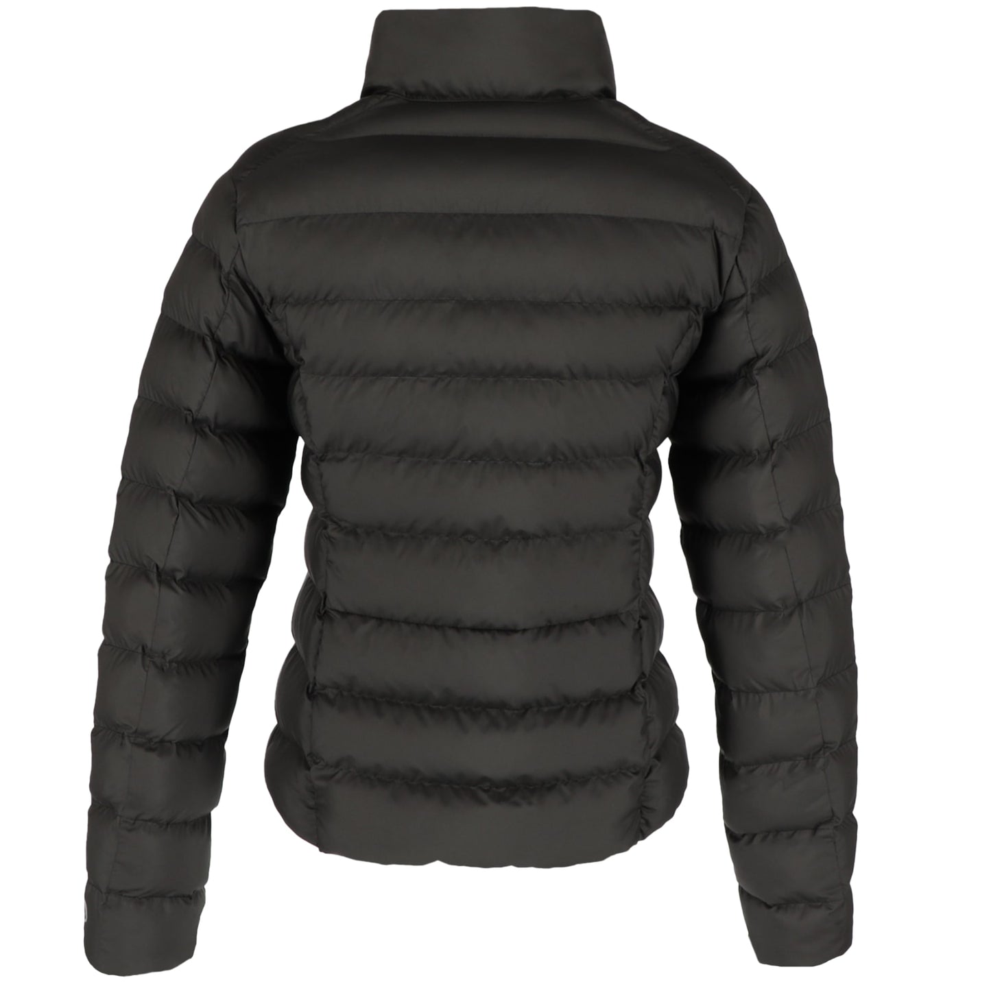 Rear View of Black tentree Cloud Shell Packable Puffer - Women's plain
