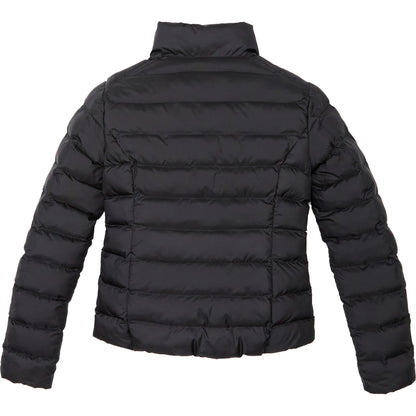 Rear View of Black tentree Cloud Shell Packable Puffer - Women's plain